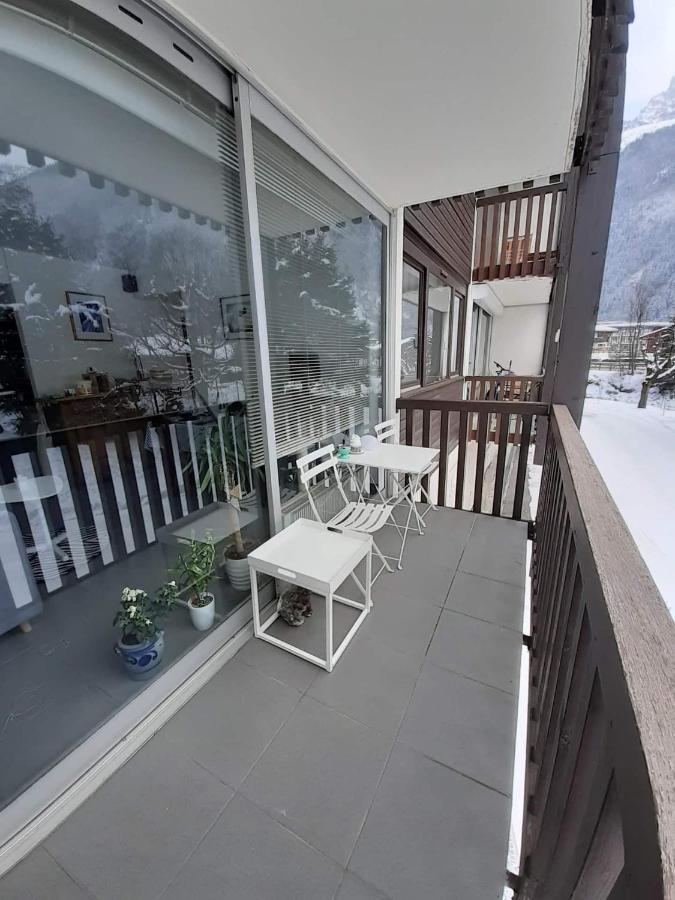 Studio Quartier Calme Centre Ville Vue Mont Blanc Шамони Экстерьер фото